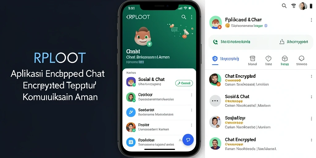 Tampilan antarmuka RPLOOT yang intuitif dan mudah digunakan.